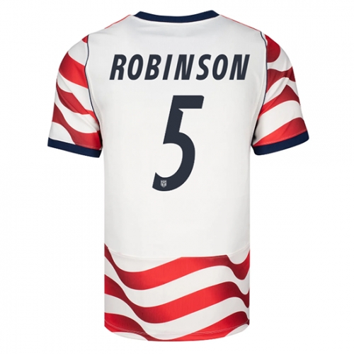 Billige Fotballdrakt Forente stater Antonee Robinson #5 Replika Hjemmedrakt VM 2026 Kortermet Billige Fotballdrakt Forente stater Antonee Robinson #5 Replika Hjemmedrakt VM 2026 Kortermet
